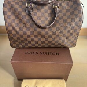Louis Vuitton Speedy 35 Damier Ebene- Like NEW